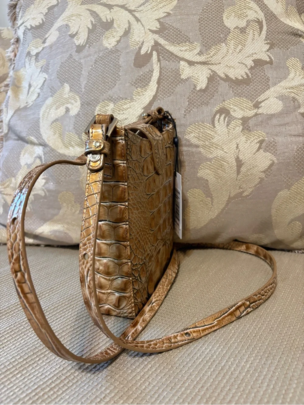 Brahmin Driftwood Marley Crossbody Bag